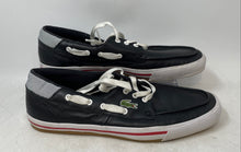 Load image into Gallery viewer, Lacoste Mens Sculler Low SSR US 7-25SPM30031B5 Black Sneaker Shoes Size 10.5