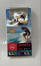 Load image into Gallery viewer, HD Black Portable Sports Action Camera With Accessories In Box Not Tested