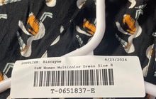 Load image into Gallery viewer, H&M Womens Multicolor Pelican Print Sleeveless Back Zip Fit & Flare Dress Size 8