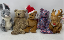 Load image into Gallery viewer, Set Of 5 Pcs Ty Beanie Baby Collectible Stuffed Animals Plush Toys w/ Tags