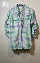 Load image into Gallery viewer, Columbia Mens Multicolor Plaid Long Sleeve Regular Fit Button-Up Shirt Size M
