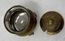 Load image into Gallery viewer, Vintage Gold-Tone Brass Footed Container Sugar Bowl With Lid