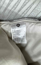 Load image into Gallery viewer, Hotel Collection Gray King Laced Arch Home Comforter Set With Carrying Case
