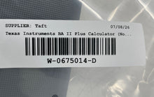 Load image into Gallery viewer, Texas Instruments BA II Plus Business Analyst Calculator Slide Cover Not Tested
