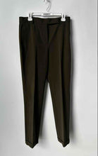 Load image into Gallery viewer, Calvin Klein Womens Green Flat Front Straight Leg Cuffed Dress Pants Size 12