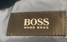 Load image into Gallery viewer, Boss Hugo Boss Mens Blue Long Sleeve Notch Lapel Three-Button Blazer Size 42R