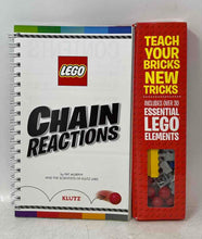 Load image into Gallery viewer, Klutz Lego Chain Reactions Spiral Bound Activity Book And Kit By Pat Murphy