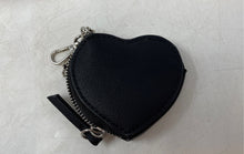 Load image into Gallery viewer, Juicy Couture Womens Black Pebbled Leather Small Zip-Around Wallet With Keychain