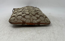 Load image into Gallery viewer, Coach Womens Brown Signature Print Adjustable Strap Shoulder Crossbody Purse