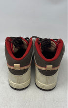 Load image into Gallery viewer, Nike Mens Dunk High SE Brown Beige Red Lace-Up Sneakers Shoes Size 8