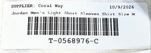 Load image into Gallery viewer, Nike Mens Light Gray Short Sleeves Crew Neck Pullover T-Shirt Size Medium