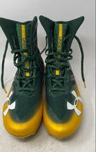 Load image into Gallery viewer, Under Armour Mens Highlight MC Green Lace-Up Football Cleats Size 12.5