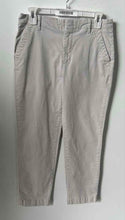 Load image into Gallery viewer, Banana Republic Womens Beige Flat Front Pockets Slim Fit Chino Pants Size 4