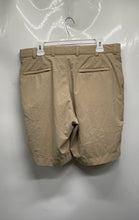 Load image into Gallery viewer, Brooks Brothers Mens Beige Flat Front Slash Pockets Casual Chino Shorts Size W34