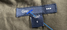 Load image into Gallery viewer, Gap Mens Green Cotton Spread Collar Long Sleeve Button-Up Shirt Size Small