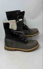 Load image into Gallery viewer, Timberland Mens Gray Round Toe Lace-Up Waterproof Winter Boots Size 10M