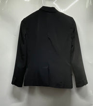 Load image into Gallery viewer, Banana Republic Womens Black Single-Breasted One-Button Blazer Jacket Size 4