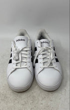 Load image into Gallery viewer, Adidas Mens Grand Court 2.0 GW9214 White Black Tennis Sneaker Shoes Size 8