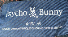 Load image into Gallery viewer, Psycho Bunny Boys Black Straight Leg Pockets Carpenter Pants Size Large 14-16
