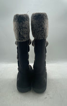 Load image into Gallery viewer, U.S. Polo Assn. Womens Black Pom-Pom Mid-Calf Winter Snow Boots Size 7