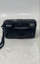 Load image into Gallery viewer, Nikon Nice Touch-2 Black 35mm Point And Shoot Film Camera With Case Not Tested