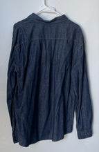 Load image into Gallery viewer, Dockers Mens Blue Long Sleeve Collared Button-Up Shirt Size XL With Tag
