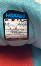 Load image into Gallery viewer, Hoka One One Womens Clifton 8 1121375 AEBL Blue Red Sneaker Shoes Size 8.5D
