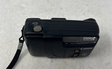 Load image into Gallery viewer, Canon Snappy EL Black Built-In Flash 35mm Point & Shoot Film Camera Not Tested