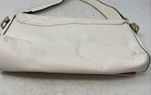 Load image into Gallery viewer, Marc New York Womens Beige Quilted Leather Single Strap Flap Over Shoulder Bag