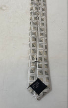 Load image into Gallery viewer, Pierre Cardin Mens Multicolor Geometric Print Silk Adjustable Long Designer Tie
