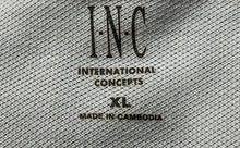 Load image into Gallery viewer, INC International Concepts Mens White Gray Black Colorblock Pullover T-Shirt XL