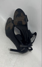 Load image into Gallery viewer, Marc Fisher Womens Black Open Toe High Stiletto Strappy Heels Size 7.5M