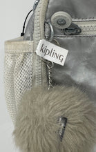 Load image into Gallery viewer, Kipling Womens Ermy Silver Bottle Pocket Top Handle Zipper Lunch Bag