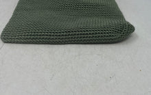 Load image into Gallery viewer, The Sak Womens Green Crochet Shoulder Strap Zipper Pockets Lined Hobo Bag
