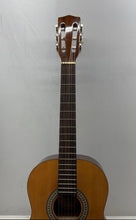 Load image into Gallery viewer, J Reynolds JR15N Wood Natural Classical 6 String Acoustic Guitar With Gig Bag