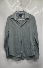 Load image into Gallery viewer, Polo By HKS Mens Green Slim Fit Long Sleeve Collared Dress Shirt Size 2