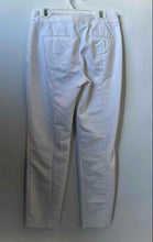 Load image into Gallery viewer, Express Womens White Flat Front Mid Rise Stretch Columnist Ankle Pants Size 00R