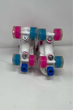 Load image into Gallery viewer, Colmanda Girls Pink Blue And White Roller Skates Sports Size S-31-34