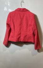 Load image into Gallery viewer, Sam Edelman Womens Pink Peak Lapel Double-Breasted Blazer Size Medium