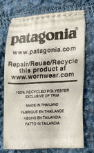 Load image into Gallery viewer, Patagonia Women’s Blue Long Sleeve Mock Neck 1/4 Zip Pullover Sweater Size L