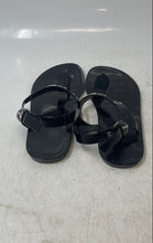Load image into Gallery viewer, Michael Kors Womens Black Jelly Toe Post Flat Thong Sandals Size 6M