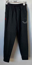 Load image into Gallery viewer, Jordan Boys Dark Gray Tapered Leg Pockets Activewear Jogger Pants Size Medium