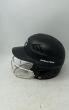 Load image into Gallery viewer, Rawlings Unisex Kids RCFH Black MLB Logo Face Guard Baseball Helmet Size 6.5-7.5