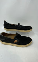 Load image into Gallery viewer, Olukai Womens Pehuea Black Round Toe Slip-On Loafer Shoes Size 9W
