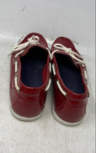 Load image into Gallery viewer, Cole Haan Womens Nantucket W05748 Red Patent Leather Boat Shoes Size 8 1/2B
