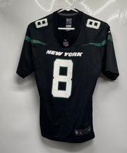 Load image into Gallery viewer, Nike Boys Black NFL New York Jets Aaron Rodgers #8 Football Jersey Size L 14/16