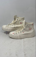 Load image into Gallery viewer, Converse Womens CTAS Lift Platform Hi A09114C White Lace-Up Sneaker Shoes Size 8
