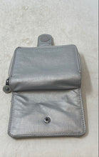 Load image into Gallery viewer, Kipling Womens Gray Credit Card Slots Zipper Compartment Bifold Wallet