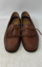 Load image into Gallery viewer, Cole Haan Mens Pinch Grand OS Brown Leather Fringe Loafer Shoes Size 10.5M