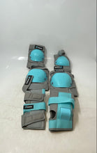 Load image into Gallery viewer, Spofine Kids Blue Gray Knee & Elbow Pads And Wrist Guards Protective Gear Set